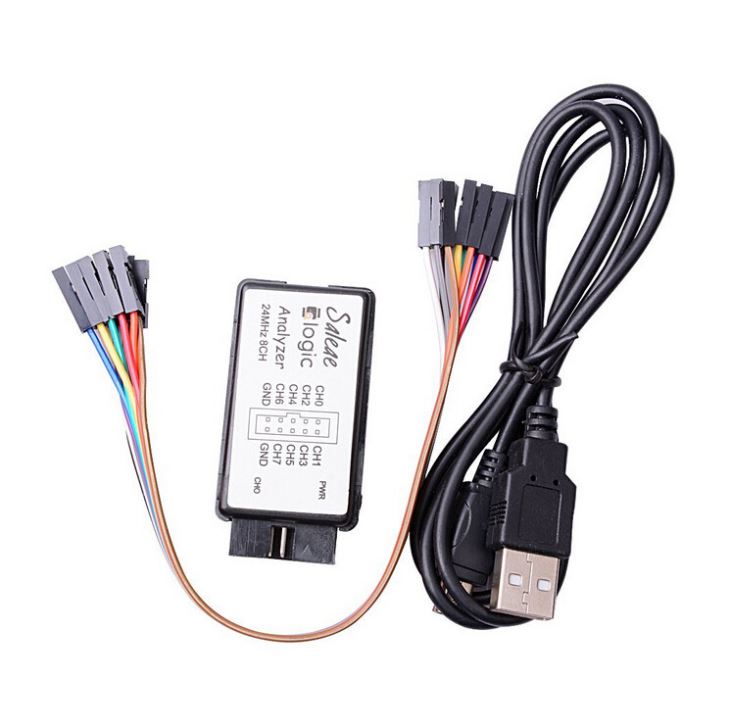 USB logikai elemzése 24M 8 csatornás