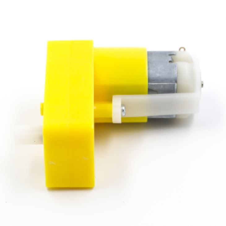 L Shape Single-shaft Robot Smart Car DC Motor DIY 3-6V