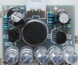 LED lámpa Elektronikus Hang Melody Board